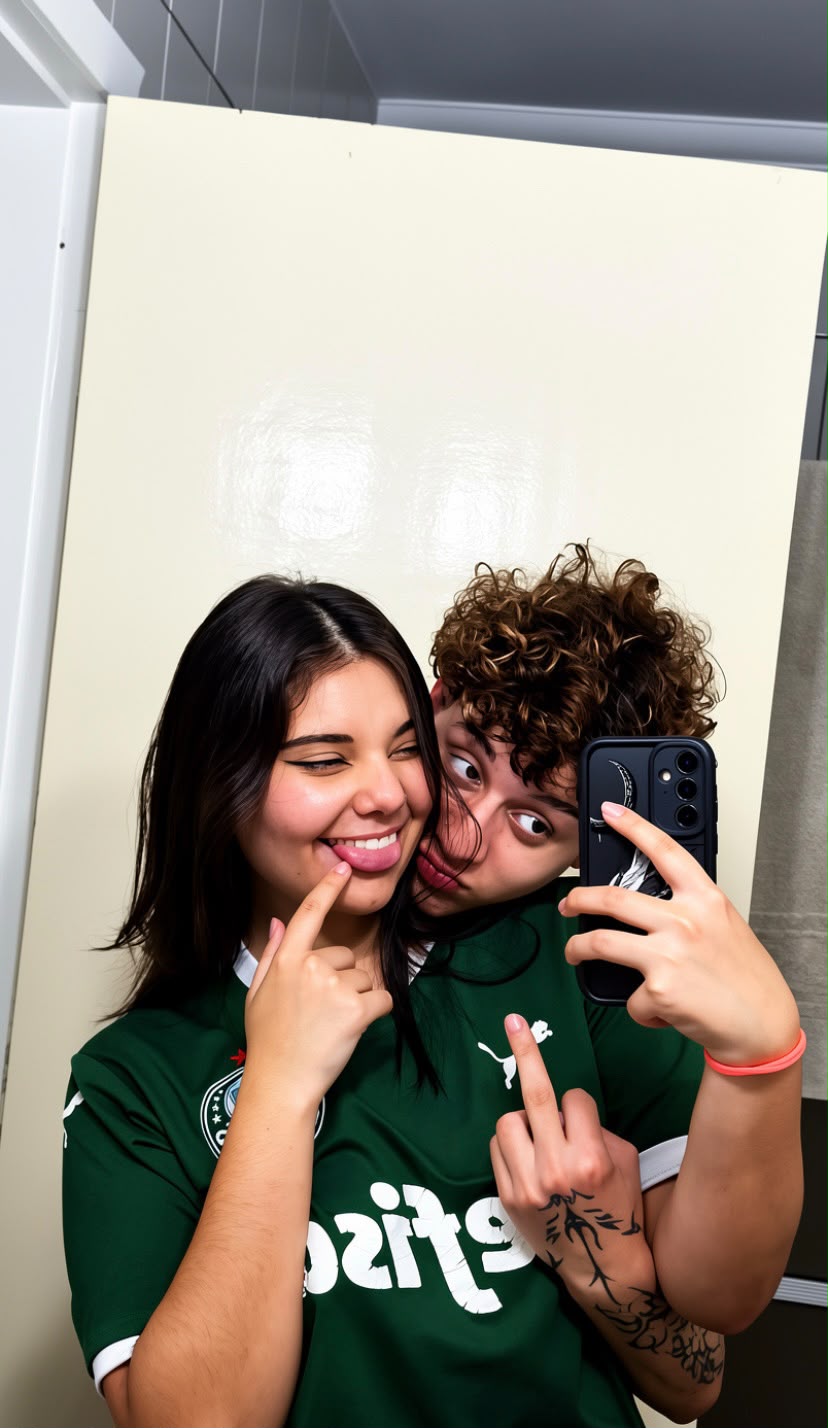 Nossa primeira foto